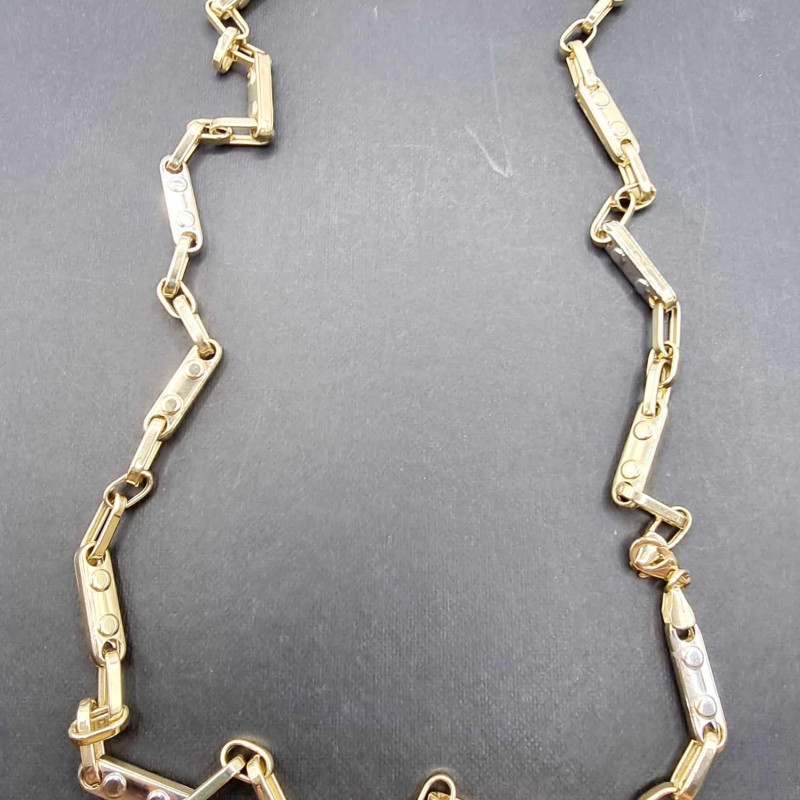 Kenzari Jewellery 14k Gold Necklace for Men - 20.12 Grams