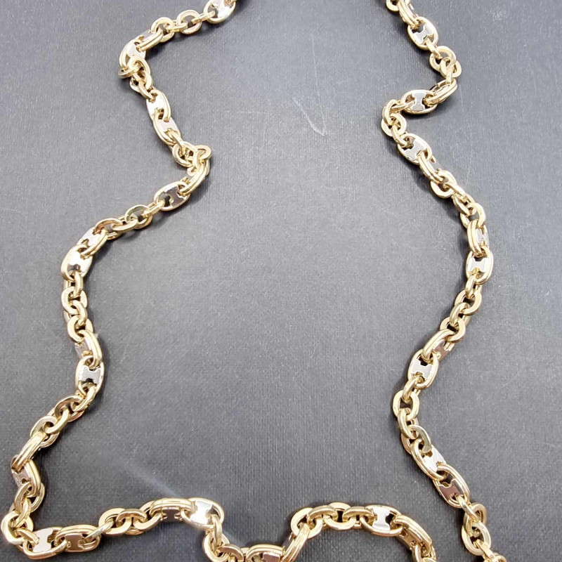 Kenzari Jewellery 14k Gold Necklace for Men - 23.35 Grams