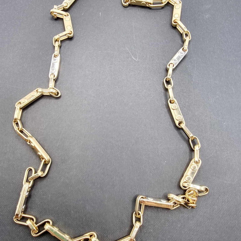 Kenzari Jewellery 14k Gold Necklace for Men - 22.05 Grams