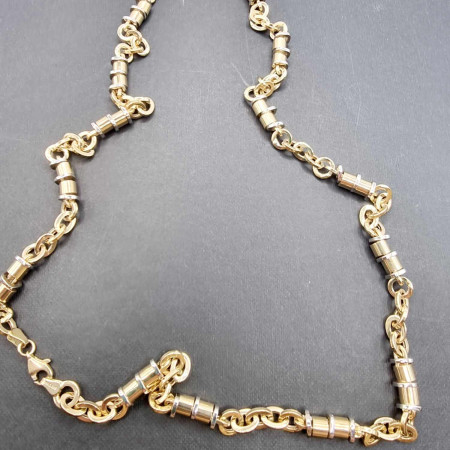 Kenzari Jewellery 14k Gold Necklace for Men - 21.30 Grams