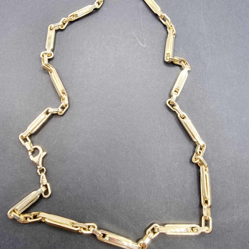 Kenzari Jewellery 14k Gold Necklace for Men - 11.13 Grams