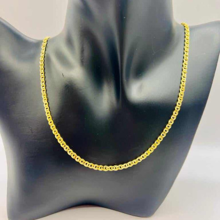 Kenzari Jewellery 14k Gold Necklace for Men - 8.85 Grams Kenzari Jewellery 14k Gold Necklace for Men - 8.85 Grams