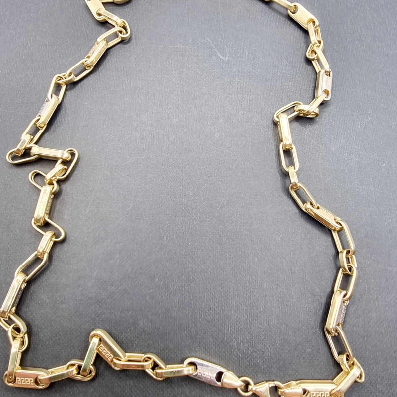 Kenzari Jewellery 14k Gold Necklace for Men - 18.31 Grams