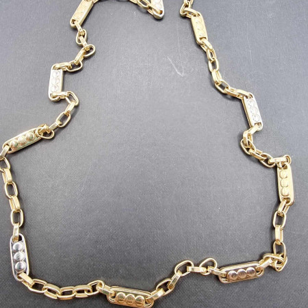 Kenzari Jewellery 14k Gold Necklace for Men - 21.51 Grams