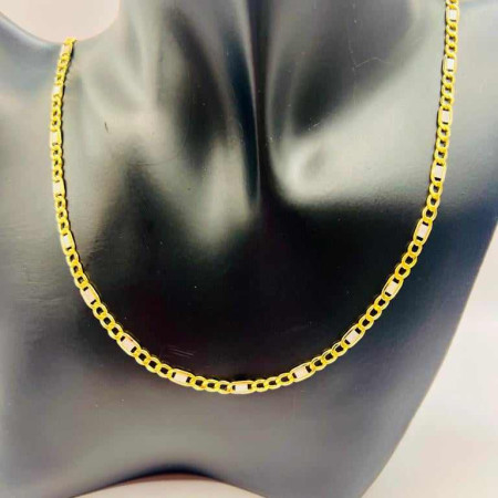 Kenzari Jewellery 14k Gold Necklace for Men - 5.26 Grams Kenzari Jewellery 14k Gold Necklace for Men - 5.26 Grams