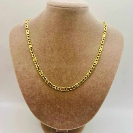 Kenzari Jewellery 14k Gold Necklace for Men - 13 Grams