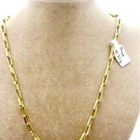 Kenzari Jewellery 14k Gold Necklace for Men - 10.32 Grams