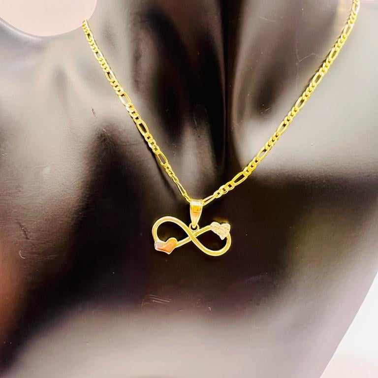 Kenzari Jewellery 14k Gold Necklace with Pendant for Women - 3.67 Grams