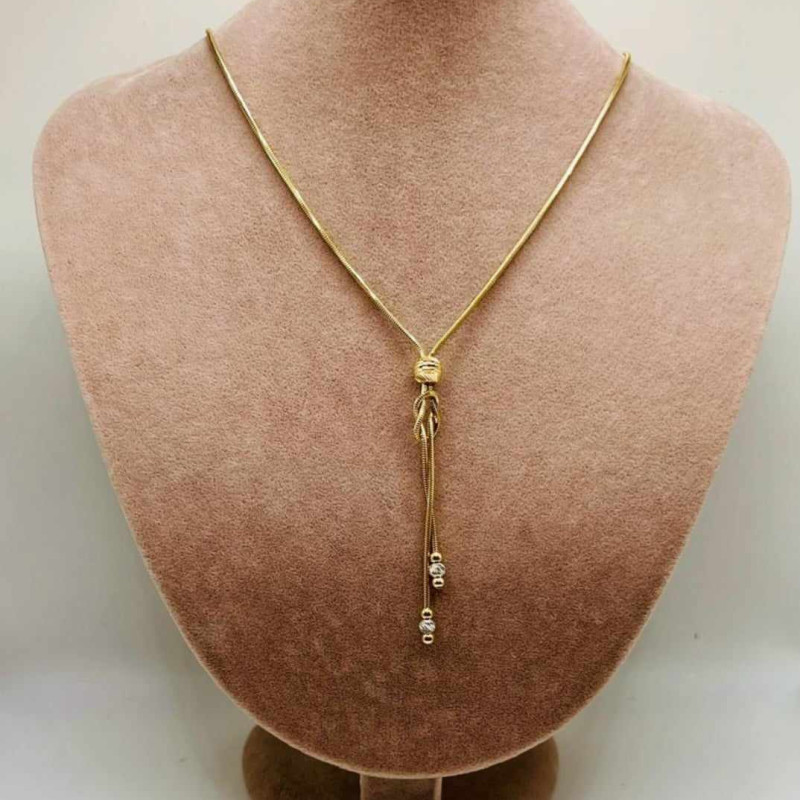 Kenzari Jewellery 14k Gold Necklace for Women - 6.27 Grams