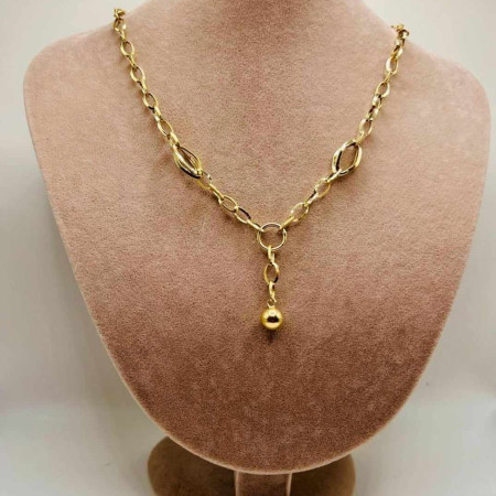 Kenzari Jewellery 14k Gold Necklace for Women - 6.88 Grams Kenzari Jewellery 14k Gold Necklace for Women - 6.88 Grams
