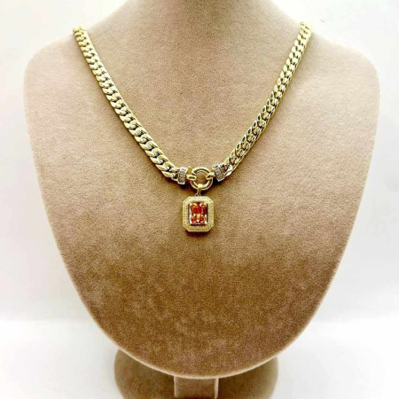 Kenzari Jewellery 14k Gold Necklace for Men - 24.45 Grams