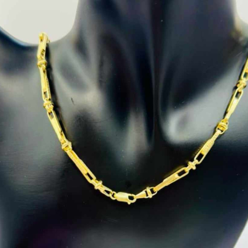 Kenzari Jewellery 14k Gold Necklace for Men - 13.38 Grams