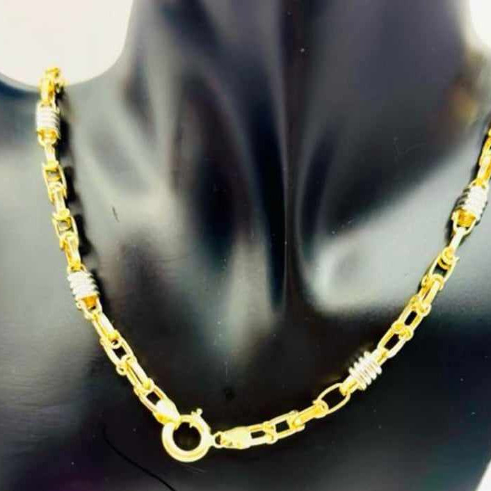 Kenzari Jewellery 14k Gold Necklace for Men - 12.56 Grams