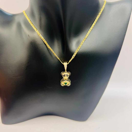 Kenzari Jewellery 14k Gold Necklace with Pendant for Women - 5.72 Grams