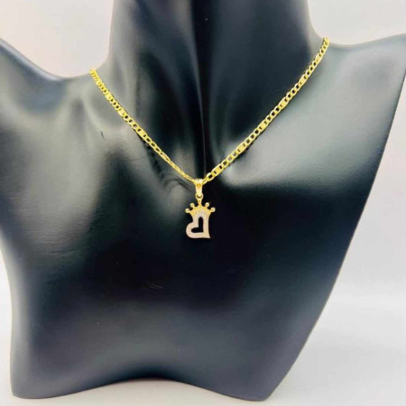 Kenzari Jewellery 14k Gold Necklace with Pendant for Women - 4.83 Grams