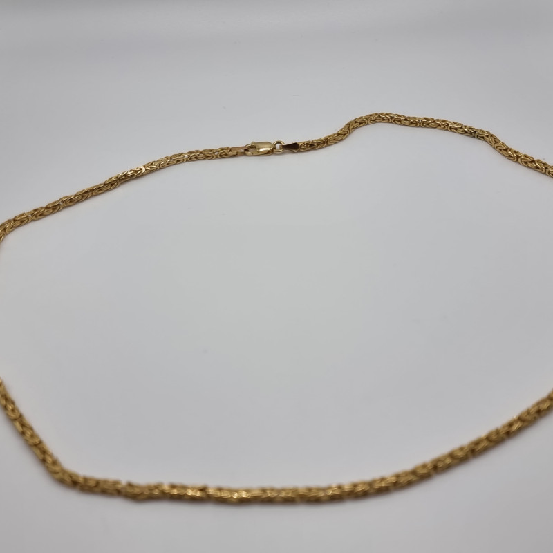 Kenzari Jewellery 18k Gold Men and Women Unisex Necklace - 39.59 Grams Kenzari Jewellery 18k Gold Men and Women Unisex Necklace - 39.59 Grams