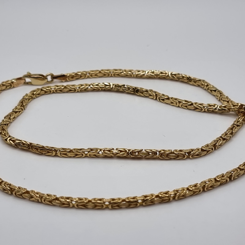 Kenzari Jewellery 18k Gold Men and Women Unisex Necklace - 39.59 Grams Kenzari Jewellery 18k Gold Men and Women Unisex Necklace - 39.59 Grams
