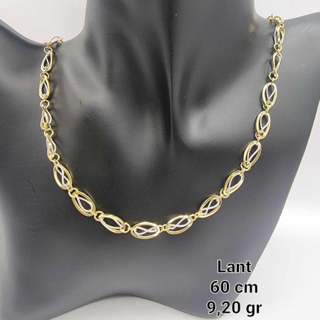 Kenzari Jewellery 14k Gold Necklace for Women - 9.20 Grams