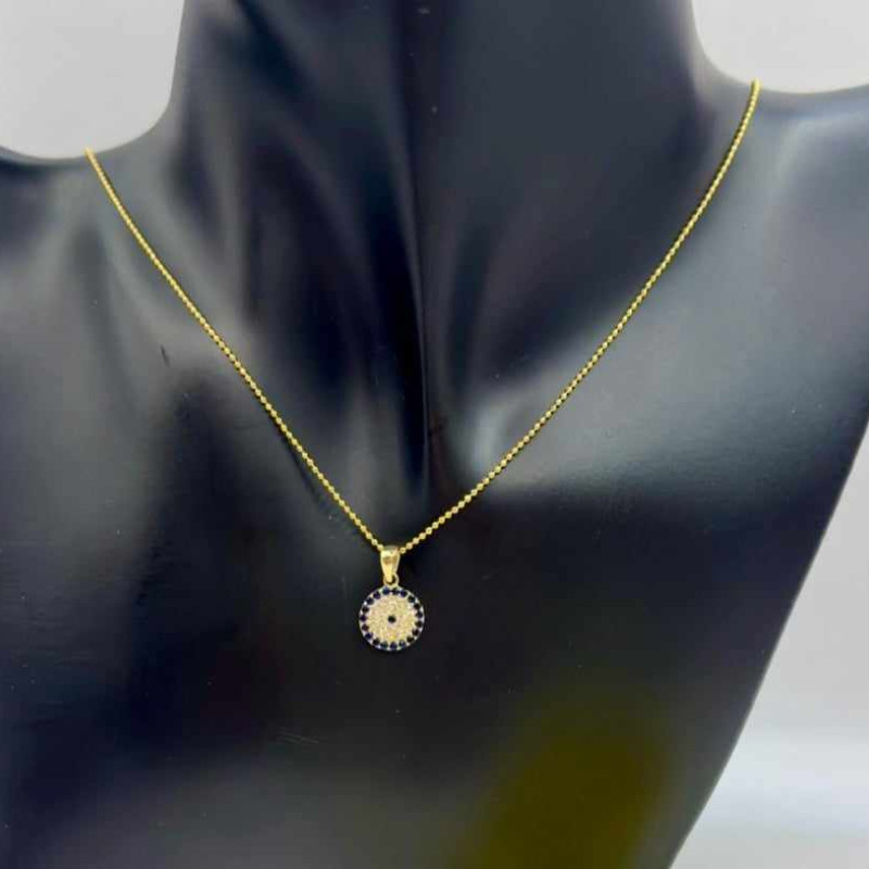 Kenzari Jewellery 14k Gold Necklace with Pendant for Women - 2.7 Grams