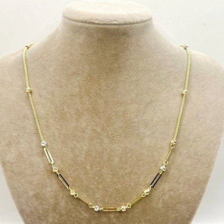 Kenzari Jewellery 14k Gold Necklace for Women - 6.41 Grams Kenzari Jewellery 14k Gold Necklace for Women - 6.41 Grams