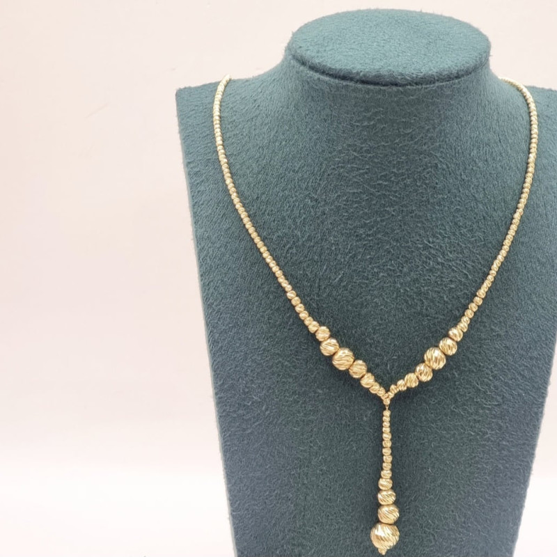 Kenzari Jewellery 14k Gold Necklace for Women - 9.67 Grams
