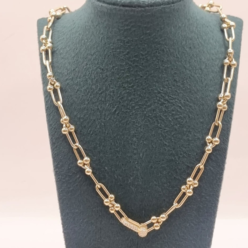 Kenzari Jewellery 14k Gold Necklace for Women - 22.04 Grams