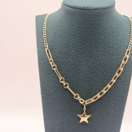 Kenzari Jewellery 14k Gold Necklace for Women - 9.32 Grams Kenzari Jewellery 14k Gold Necklace for Women - 9.32 Grams