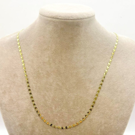 Kenzari Jewellery 14k Gold Necklace for Women - 1.44 Grams