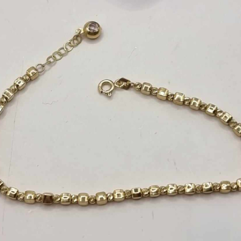 Kenzari Jewellery 14k Gold Chain Bracelet for women -5.43 Grams Kenzari Jewellery 14k Gold Chain Bracelet for women -5.43 Grams