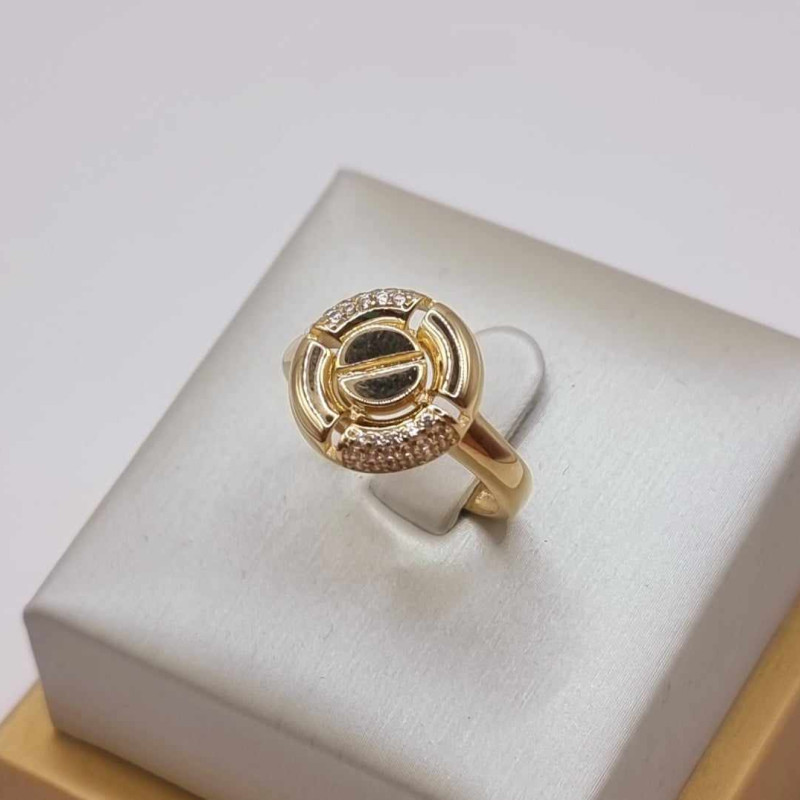 Kenzari Jewellery 14k Gold Ring for Women - 3.94 Grams