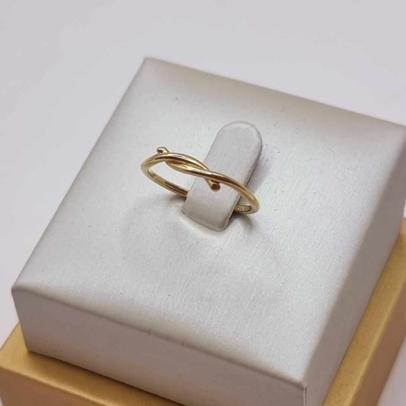 Kenzari Jewellery 14k Gold Ring for Women - 1.27 Grams