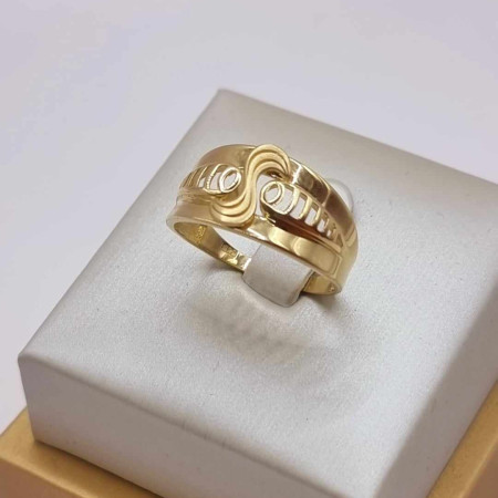 Kenzari Jewellery 14k Gold Ring for Women - 3.72 Grams