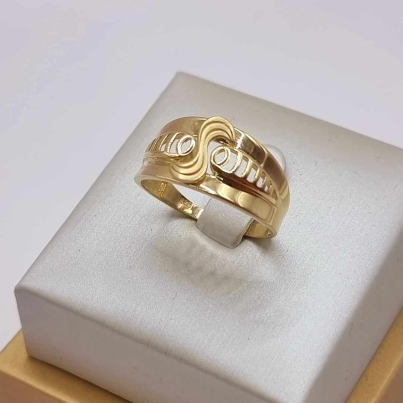 Kenzari Jewellery 14k Gold Ring for Women - 3.72 Grams