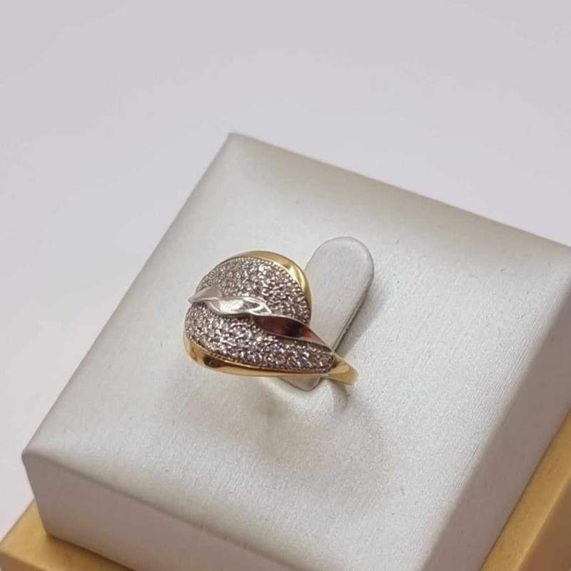 Kenzari Jewellery 14k Gold Ring for Women - 2.87 Grams