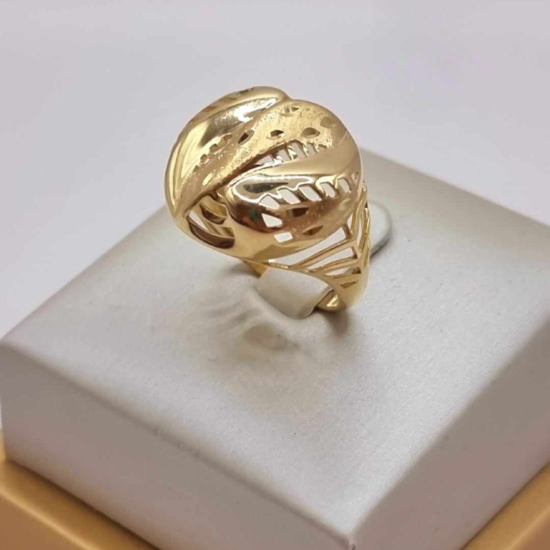 Kenzari Jewellery 14k Gold Ring for Women - 4.51 Grams