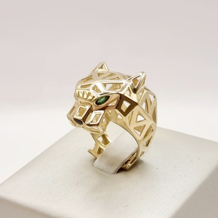 Kenzari Jewellery 14k Gold Ring for Women - 5.69 Grams
