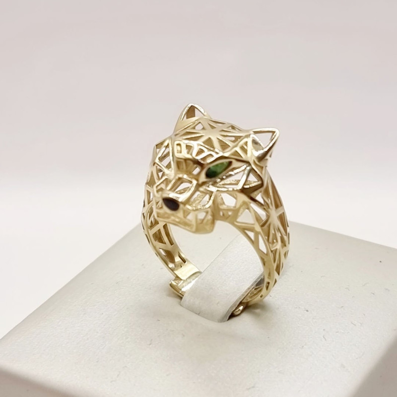 Kenzari Jewellery 14k Gold Ring for Women - 3.87 Grams