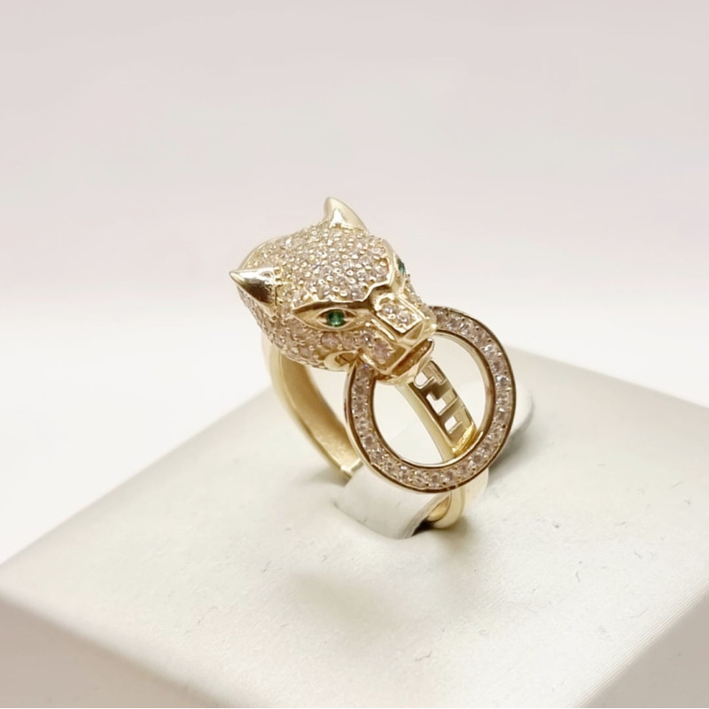 Kenzari Jewellery 14k Gold Ring for Women - 5.07 Grams