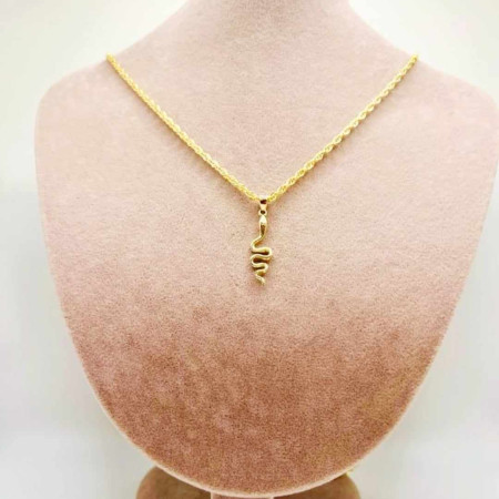 Kenzari Jewellery 14k Gold Necklace with Pendant for Women - 4.35 Grams