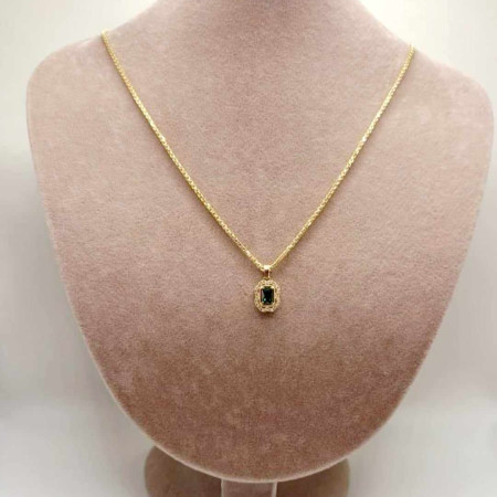 Kenzari Jewellery 14k Gold Necklace with Pendant for Women - 4.12 Grams