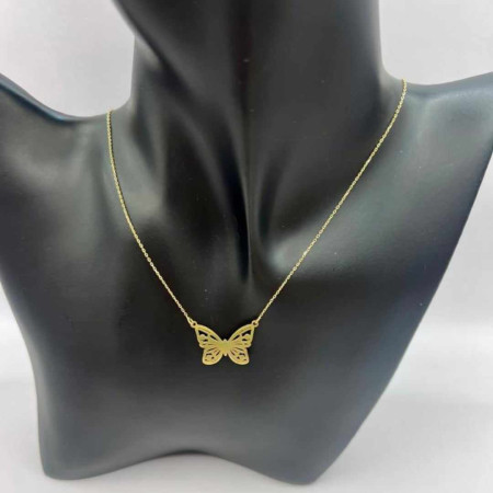 Kenzari Jewellery 14k Gold Necklace with Pendant for Women - 2.80 Grams Kenzari Jewellery 14k Gold Necklace with Pendant for Women - 2.80 Grams