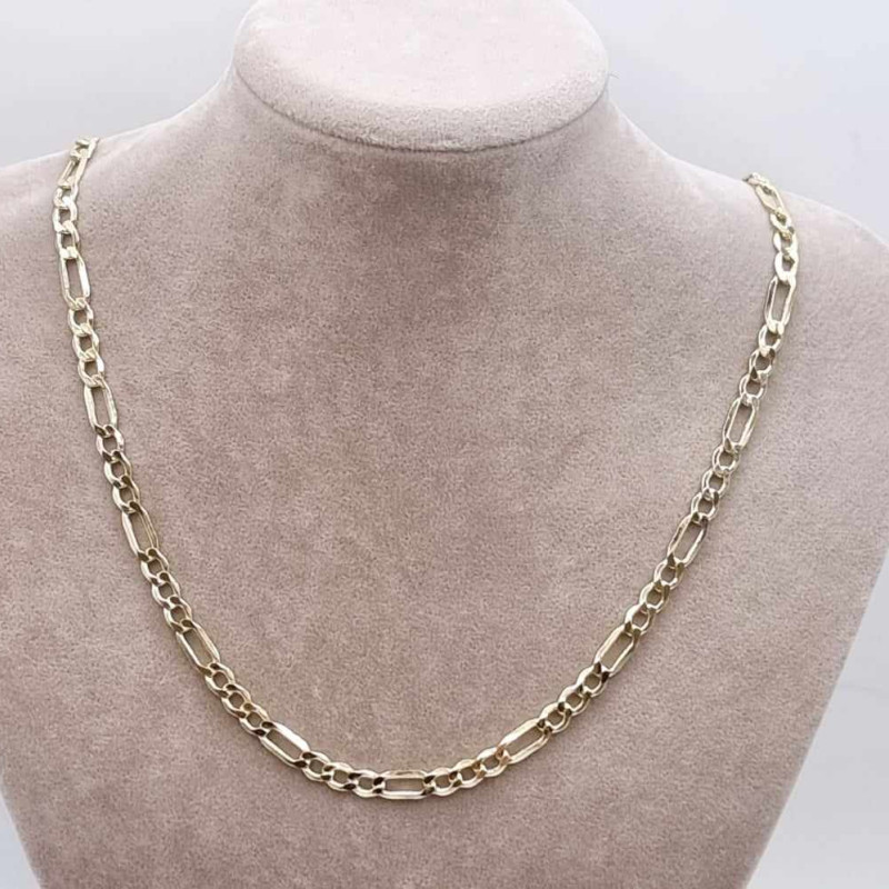 Kenzari Jewellery 14k Gold Necklace for Men - 11.11 Grams