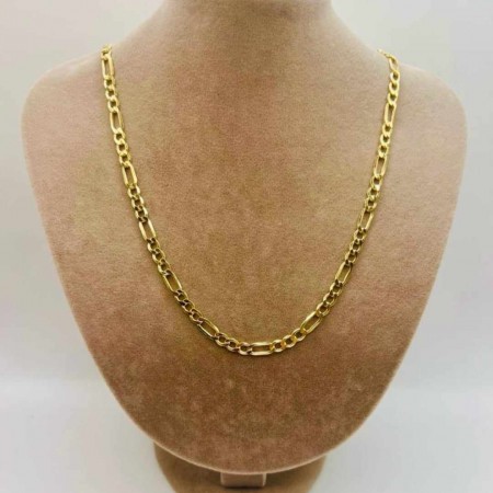 Kenzari Jewellery 14k Gold Necklace for Men - 10.19 Grams