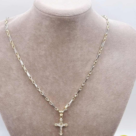 Kenzari Jewellery 14k Gold Necklace for Men -5.93 Grams