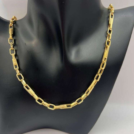 Kenzari Jewellery 14k Gold Necklace for Men - 12.88 Grams