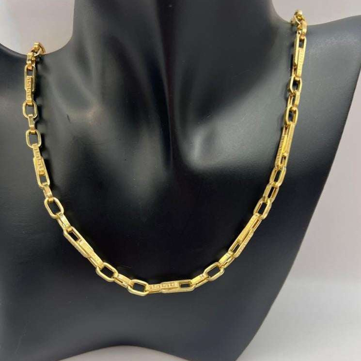 Kenzari Jewellery 14k Gold Necklace for Men - 12.88 Grams
