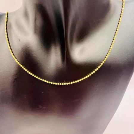 Kenzari Jewellery 14k Gold Necklace for Women - 4.22 Grams