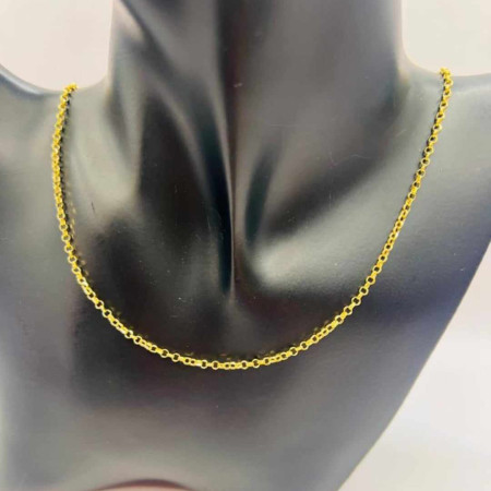 Kenzari Jewellery 14k Gold Necklace for Women - 1.92 Grams Kenzari Jewellery 14k Gold Necklace for Women - 1.92 Grams