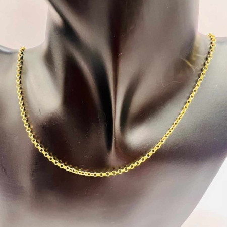 Kenzari Jewellery 14k Gold Necklace for Kids - 1.72 Grams