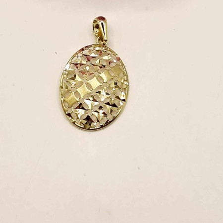 Kenzari Jewellery 14k Gold Pendant for Women - 1.42 Grams